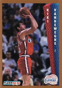 1992-93 Fleer Kiki Vandeweghe #359 card image