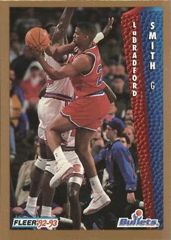 1992-93 Fleer LaBradford Smith #234 card image