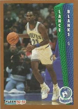 1992-93 Fleer Lance Blanks #378 card image