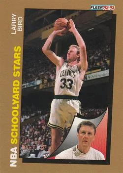 1992-93 Fleer Larry Bird SYS #256 card image
