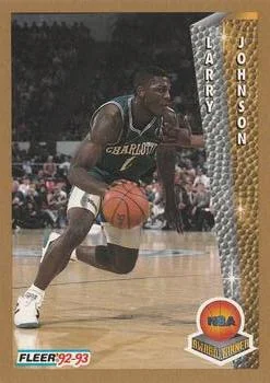 1992-93 Fleer Larry Johnson AW #247 card image