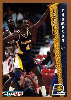 1992-93 Fleer LaSalle Thompson #95 card image