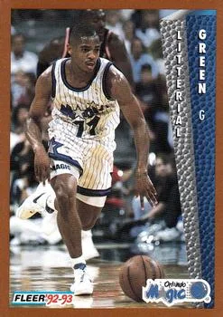 1992-93 Fleer Litterial Green #399 card image