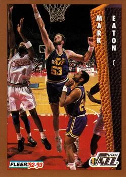 1992-93 Fleer Mark Eaton #221 card image