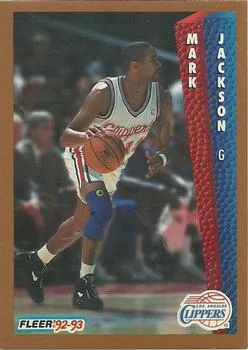 1992-93 Fleer Mark Jackson #356 card image