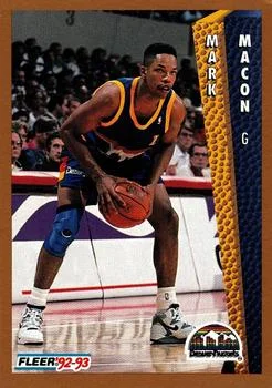 1992-93 Fleer Mark Macon #59 card image