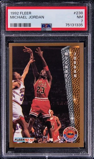 1992-93 Fleer Michael Jordan #238 card image