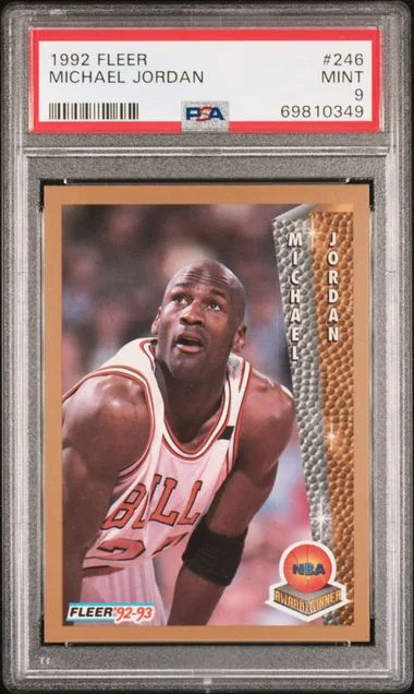 1992-93 Fleer Michael Jordan #246 card image