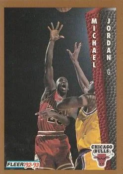 1992-93 Fleer Michael Jordan #32 card image