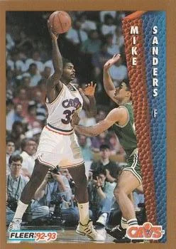 1992-93 Fleer Mike Sanders #44 card image