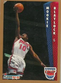 1992-93 Fleer Mookie Blaylock #141 card image
