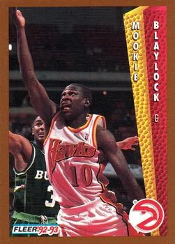 1992-93 Fleer Mookie Blaylock #301 card image