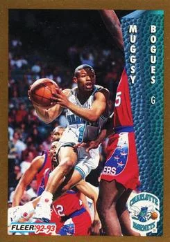 1992-93 Fleer Muggsy Bogues #20 card image