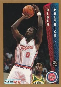 1992-93 Fleer Olden Polynice #65 card image