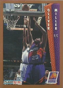 1992-93 Fleer Oliver Miller #413 card image
