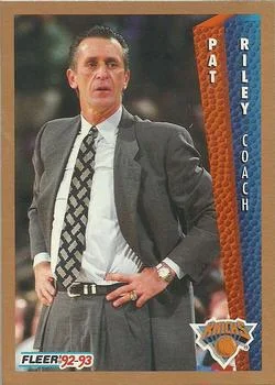 1992-93 Fleer Pat Riley CO #155 card image