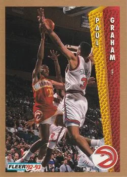 1992-93 Fleer Paul Graham #3 card image