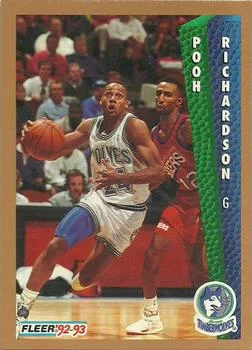 1992-93 Fleer Pooh Richardson #136 card image
