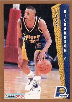 1992-93 Fleer Pooh Richardson #352 card image