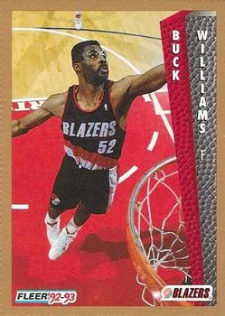 1992-93 Fleer Buck Williams PROMO [Promo Sheet Singles] Promo Sheet Singles #193 card image