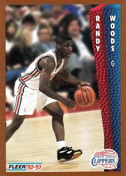1992-93 Fleer Randy Woods #361 card image