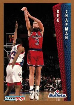 1992-93 Fleer Rex Chapman #229 card image