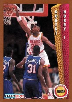 1992-93 Fleer Robert Horry #347 card image