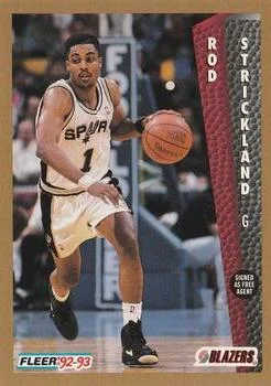 1992-93 Fleer Rod Strickland #192 card image