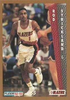 1992-93 Fleer Rod Strickland #420 card image