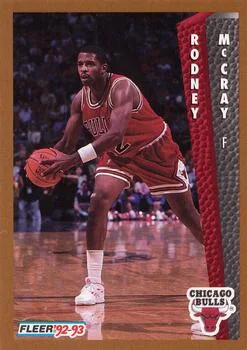 1992-93 Fleer Rodney McCray #313 card image