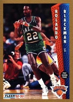 1992-93 Fleer Rolando Blackman #149 card image