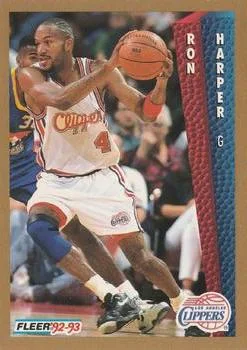 1992-93 Fleer Ron Harper #100 card image