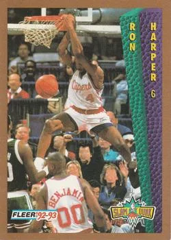 1992-93 Fleer Ron Harper SD #272 card image