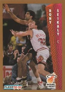 1992-93 Fleer Rony Seikaly #121 card image