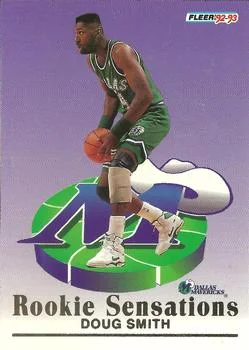 1992-93 Fleer Doug Smith [Rookie Sensations] Rookie Sensations #10 card image