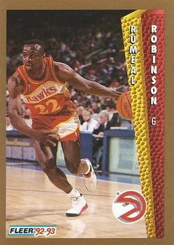 1992-93 Fleer Rumeal Robinson #6 card image