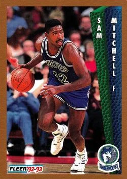 1992-93 Fleer Sam Mitchell #135 card image