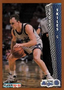 1992-93 Fleer Scott Skiles #164 card image