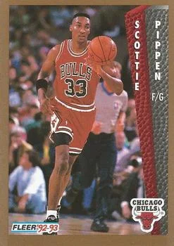 1992-93 Fleer Scottie Pippen #36 card image