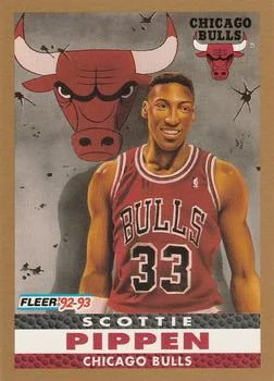 1992-93 Fleer Scottie Pippen PV #254 card image