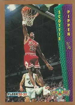 1992-93 Fleer Scottie Pippen SD #299 card image