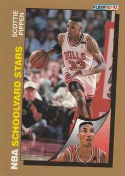 1992-93 Fleer Scottie Pippen SYS #260 card image