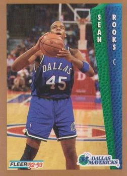 1992-93 Fleer Sean Rooks #325 card image