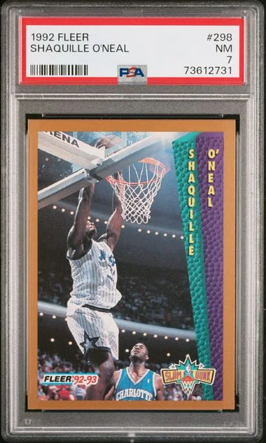 1992-93 Fleer Shaquille O'Neal #298 card image