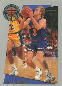 1992-93 Fleer Craig Ehlo [Sharpshooters] Sharpshooters #15 card image