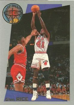 1992-93 Fleer Glen Rice [Sharpshooters] Sharpshooters #5 card image
