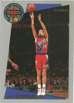 1992-93 Fleer Jeff Hornacek [Sharpshooters] Sharpshooters #3 card image