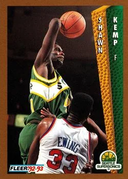 1992-93 Fleer Shawn Kemp #213 card image