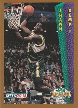 1992-93 Fleer Shawn Kemp SD #266 card image