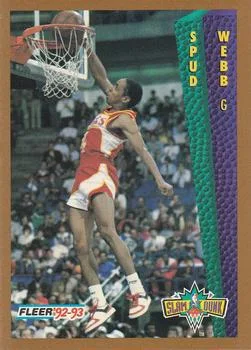 1992-93 Fleer Spud Webb SD #278 card image